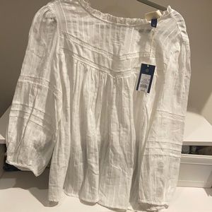 Universal Thread. Target. White sleeve lace detail long sleeve. New with tags